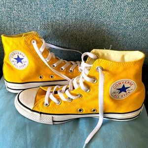 Yellow Converse
